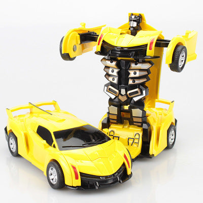 Transforming Racing Robot Car Toy Bowlift