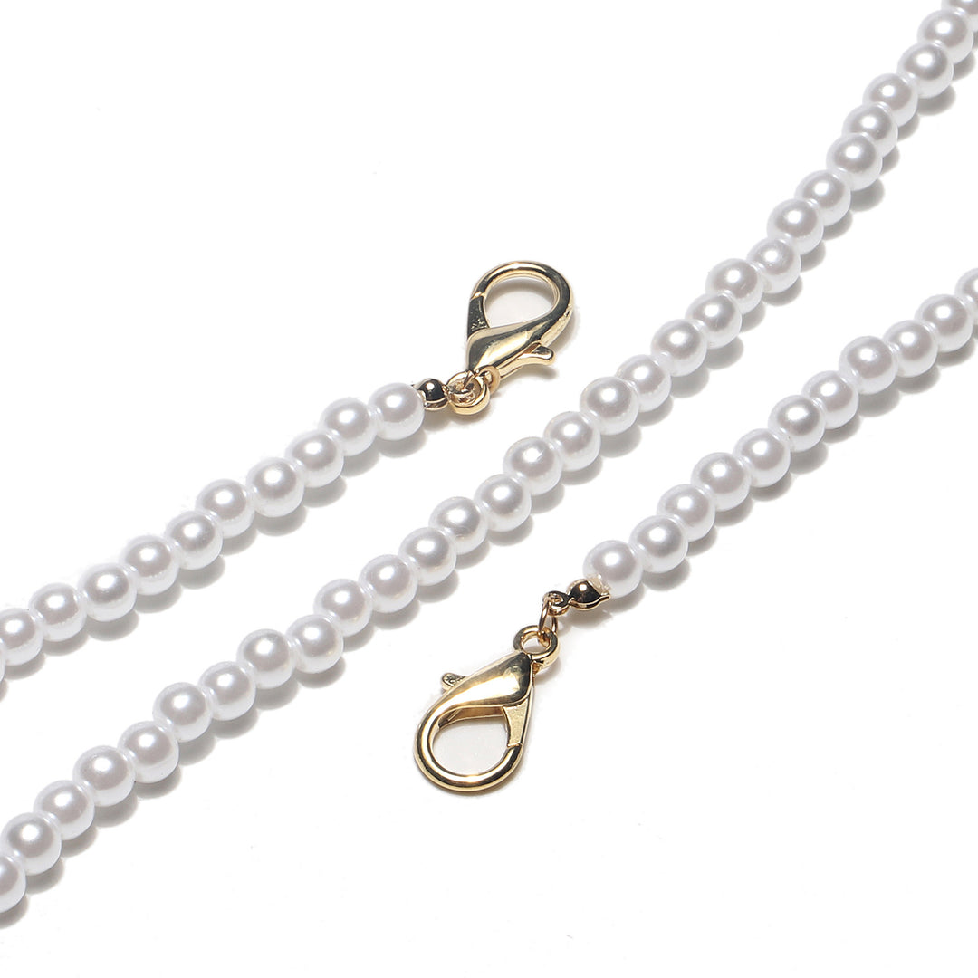 Elegant Pearl-Accented Eyewear Chain Bowlift