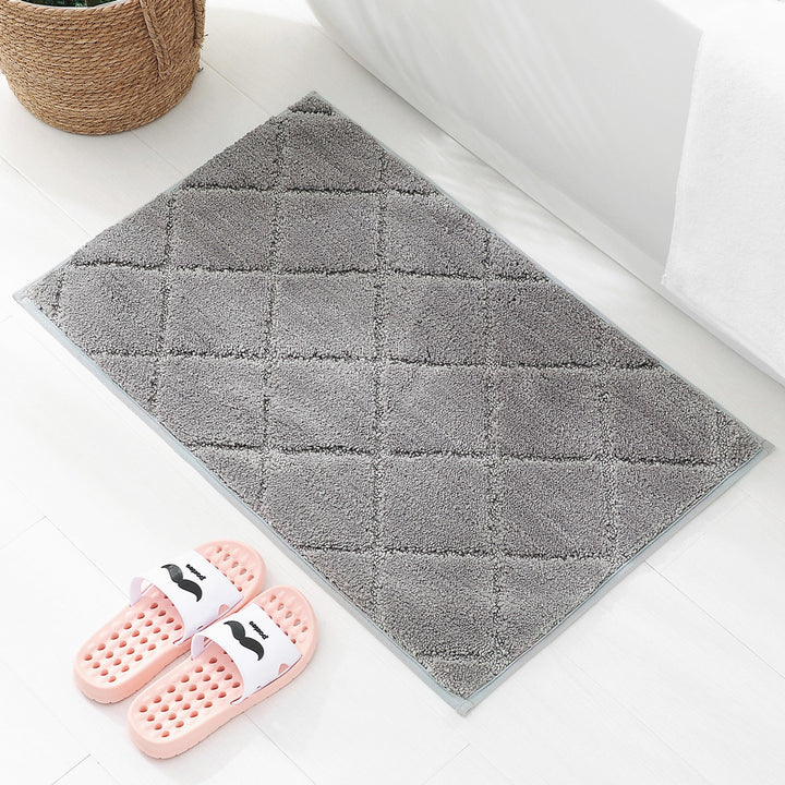 Soft Plush Bathroom Mat Bowlift