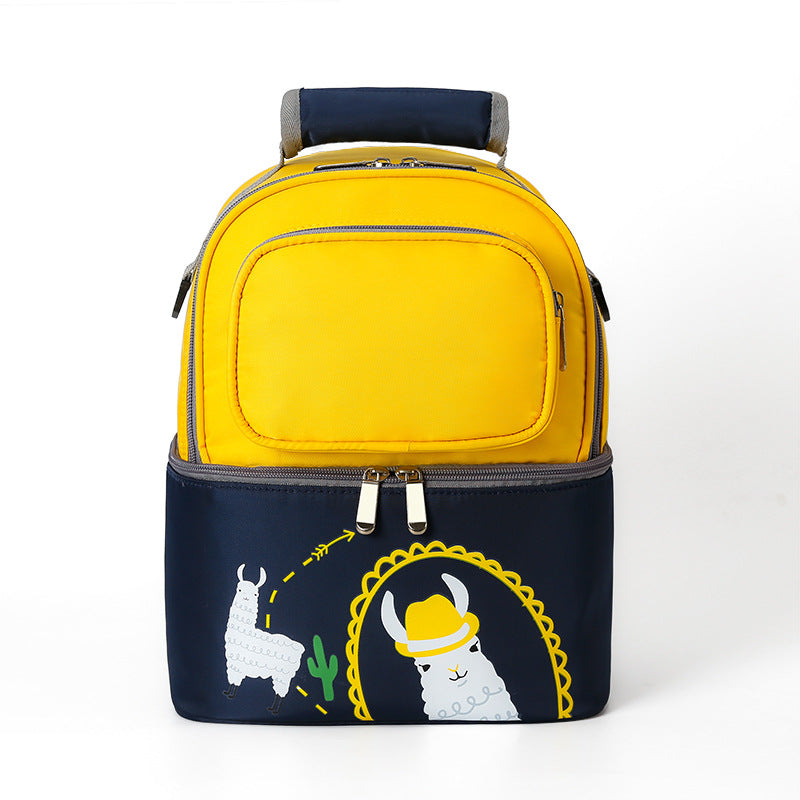 Fun Alpaca-Themed Insulated Backpack Bowlift