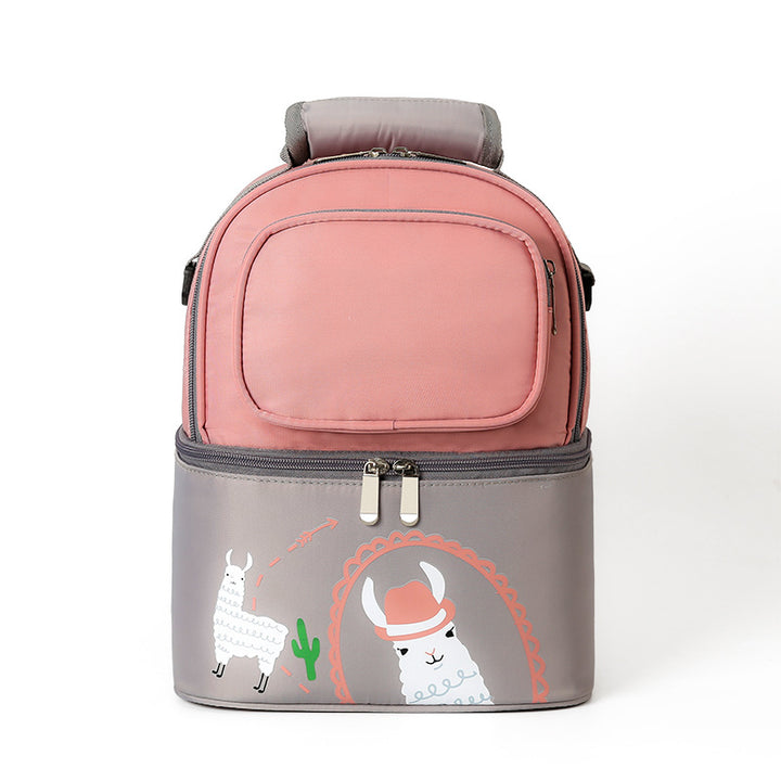 Fun Alpaca-Themed Insulated Backpack Bowlift
