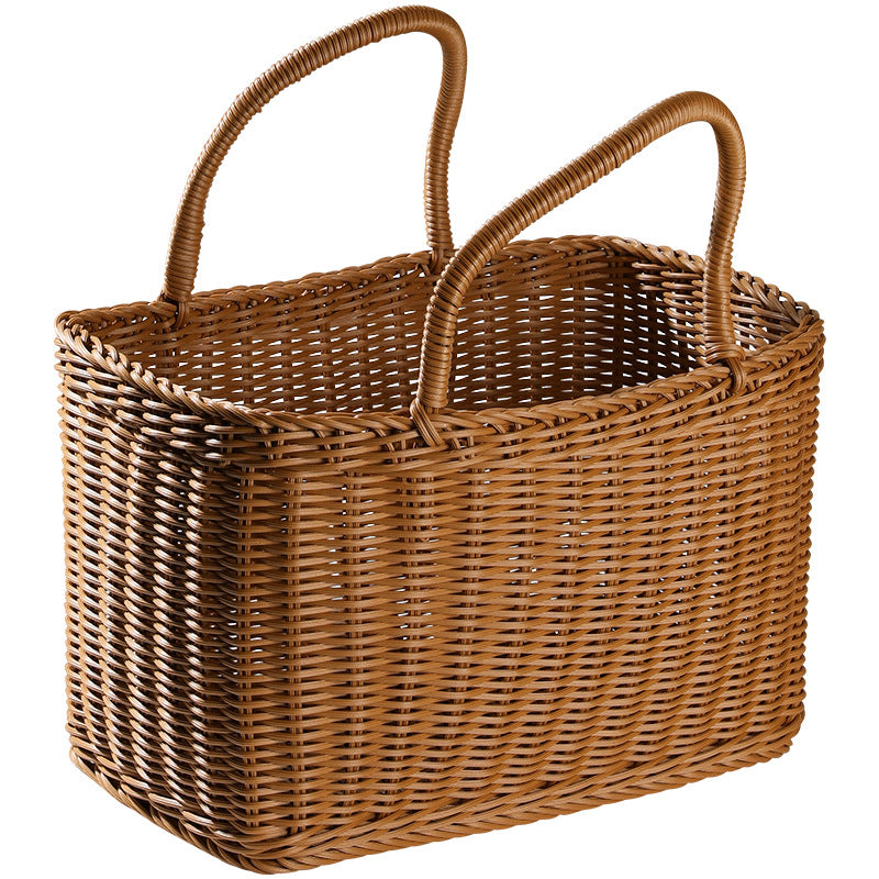 Woven Grocery Storage Basket Bowlift