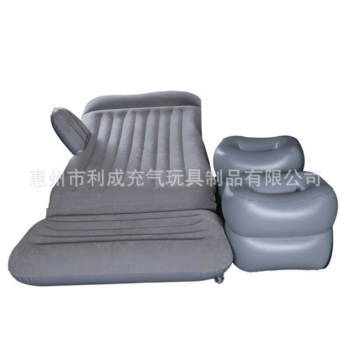 Women's Inflatable Lounge Mattress with Headrest Bowlift