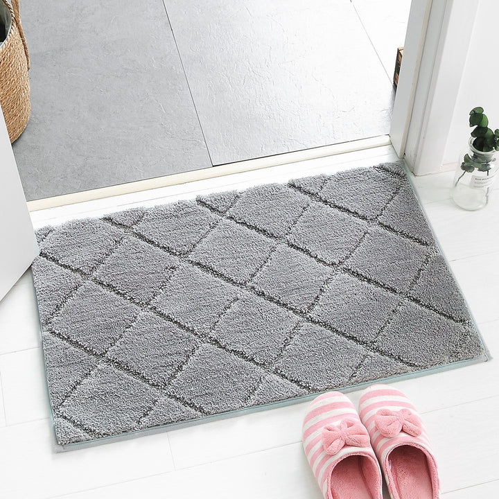 Soft Plush Bathroom Mat Bowlift