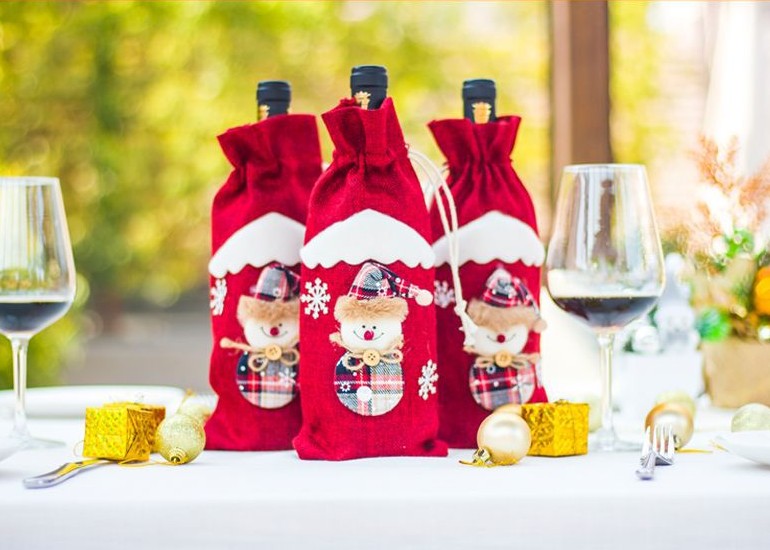 BowLift | Decorations Christmas Wine Bottle Socks
