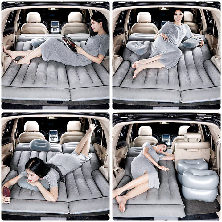 Women Inflatable Car Sleeping Pad Bowlift