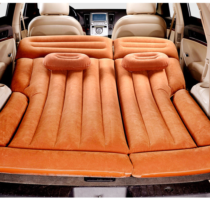 Women Inflatable Car Sleeping Mat Bowlift
