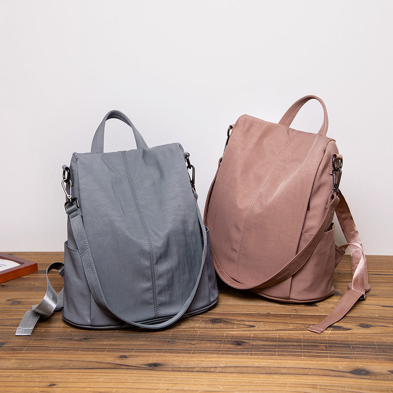 Versatile Leather Backpack