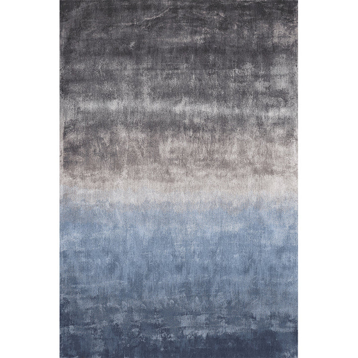 BowLift | Simplicity Multicolor Ombre Rug Polyester Industrial Rug Non-slip Backing Pet Friendly Stain Resistant Rug for Guest Room