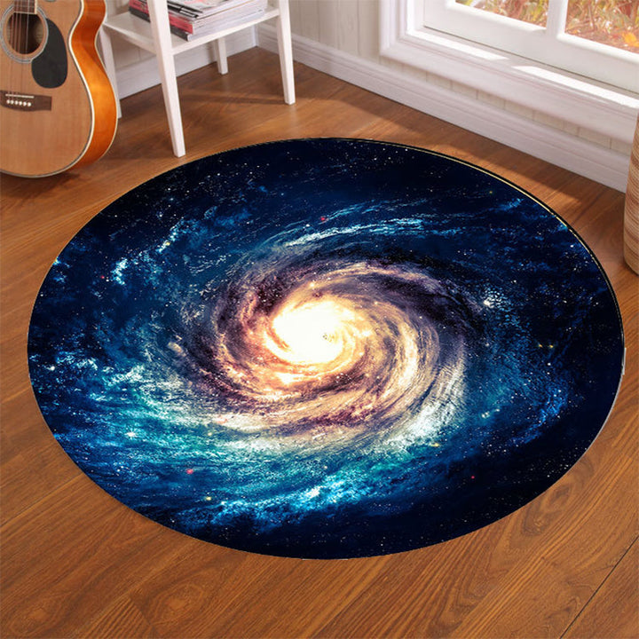 BowLift | Multicolor Visual Deception Area Rug Polyester Novelty Carpet Washable Non-Slip Pet Friendly Carpet for Boys Room