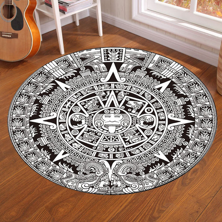 BowLift | Multicolor Visual Deception Area Rug Polyester Novelty Carpet Washable Non-Slip Pet Friendly Carpet for Boys Room