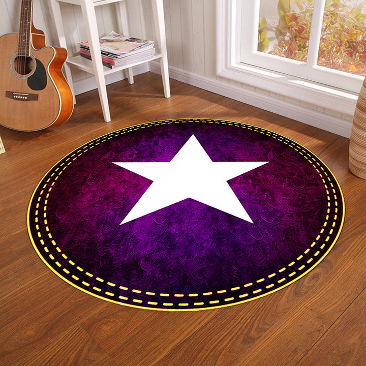BowLift | Multicolor Visual Deception Area Rug Polyester Novelty Carpet Washable Non-Slip Pet Friendly Carpet for Boys Room