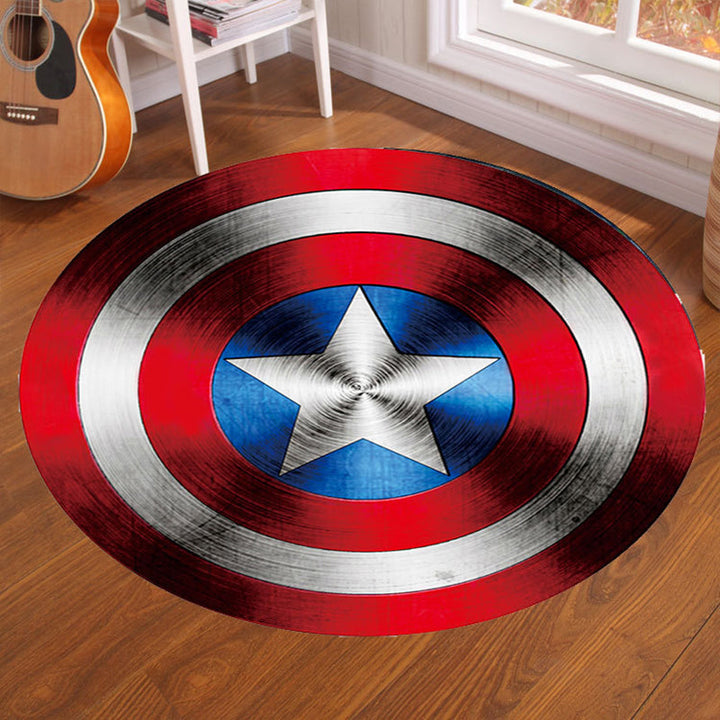 BowLift | Multicolor Visual Deception Area Rug Polyester Novelty Carpet Washable Non-Slip Pet Friendly Carpet for Boys Room