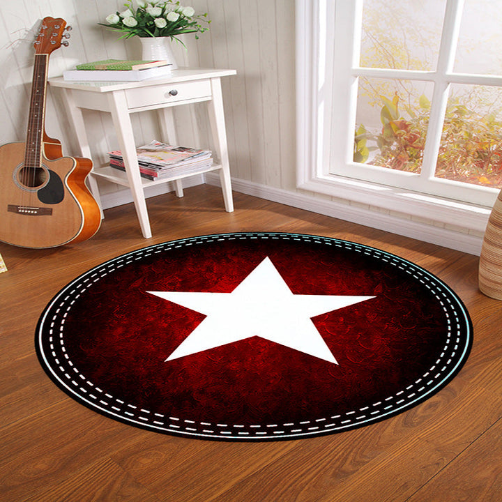 BowLift | Multicolor Visual Deception Area Rug Polyester Novelty Carpet Washable Non-Slip Pet Friendly Carpet for Boys Room