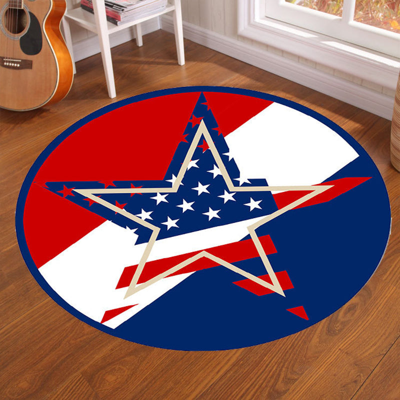 BowLift | Multicolor Visual Deception Area Rug Polyester Novelty Carpet Washable Non-Slip Pet Friendly Carpet for Boys Room