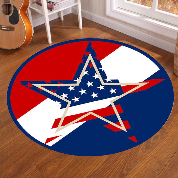 BowLift | Multicolor Visual Deception Area Rug Polyester Novelty Carpet Washable Non-Slip Pet Friendly Carpet for Boys Room