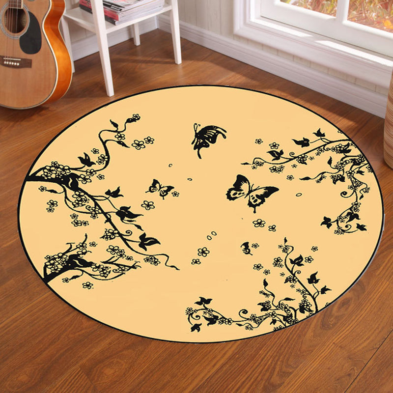 BowLift | Multicolor Visual Deception Area Rug Polyester Novelty Carpet Washable Non-Slip Pet Friendly Carpet for Boys Room
