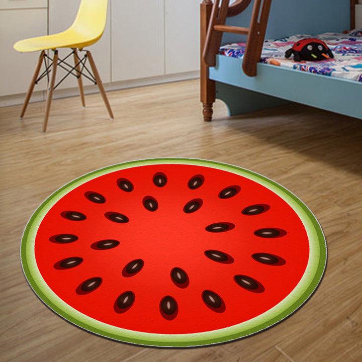 BowLift | Unique 3D Cartoon Rug Multi Color Novelty Rug Polypropylene Non-Slip Back Stain Resistant Washable Rug for Bedroom
