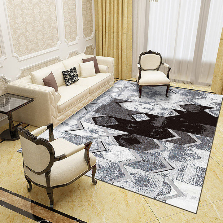 Beautiful Multicolored Modern Carpet Polyester Flower Bloom Carpet Pet Friendly Non-Slip Stain Resistant Carpet for Home | Bowlift