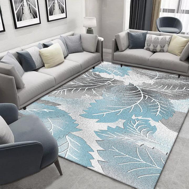 Glam Nordic Carpet Multicolored Plant Carpet Stain Resistant Washable Non-Slip Back Carpet for Living Room | Bowlift