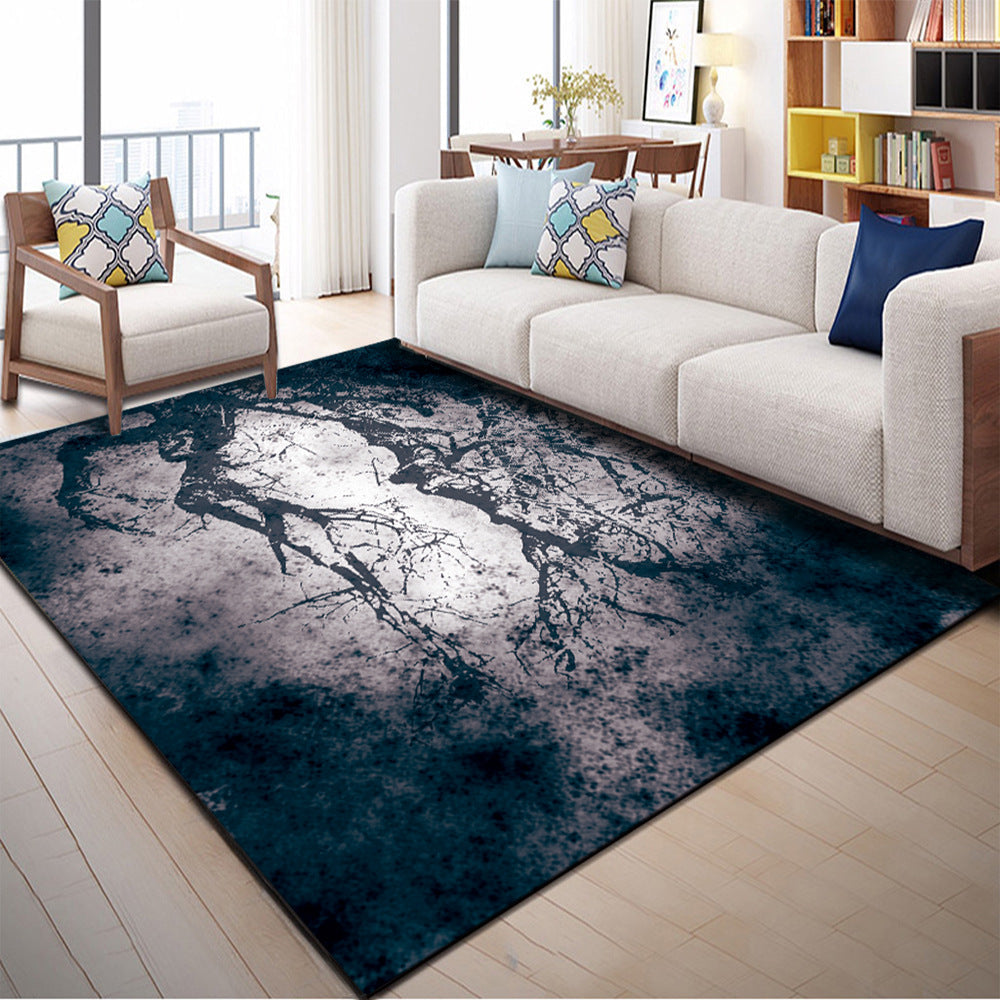 Indian Patterned Rug Multicolored Polyester Rug Machine Washable Pet Friendly Non-Slip Underlay Rug for Room | Bowlift