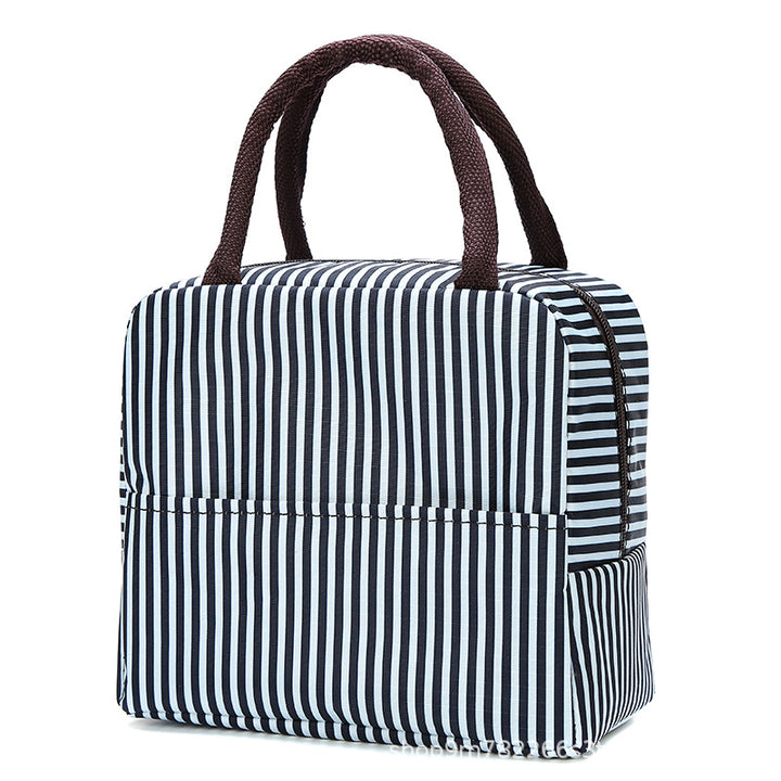 Insulated Flamingo Pattern Lunch Bag Bowlift
