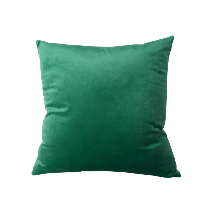 Luxury Velvet Square Throw Pillow with Hidden Zipper