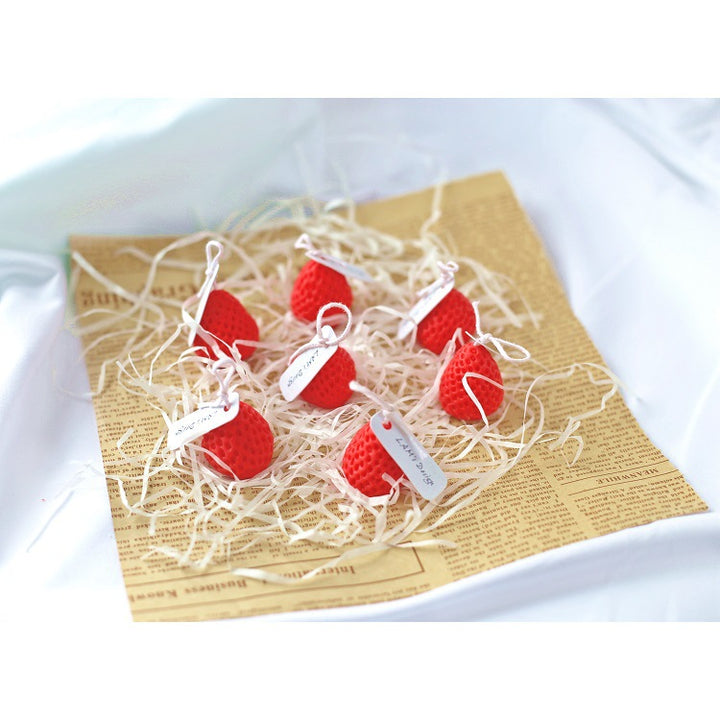 Decorative Strawberry-Shaped Scented Hanging Soap Gift Set
