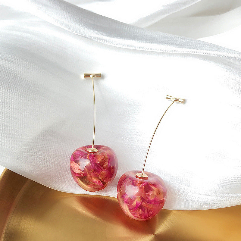 Artistic Fruit-Inspired Drop Earrings Bowlift