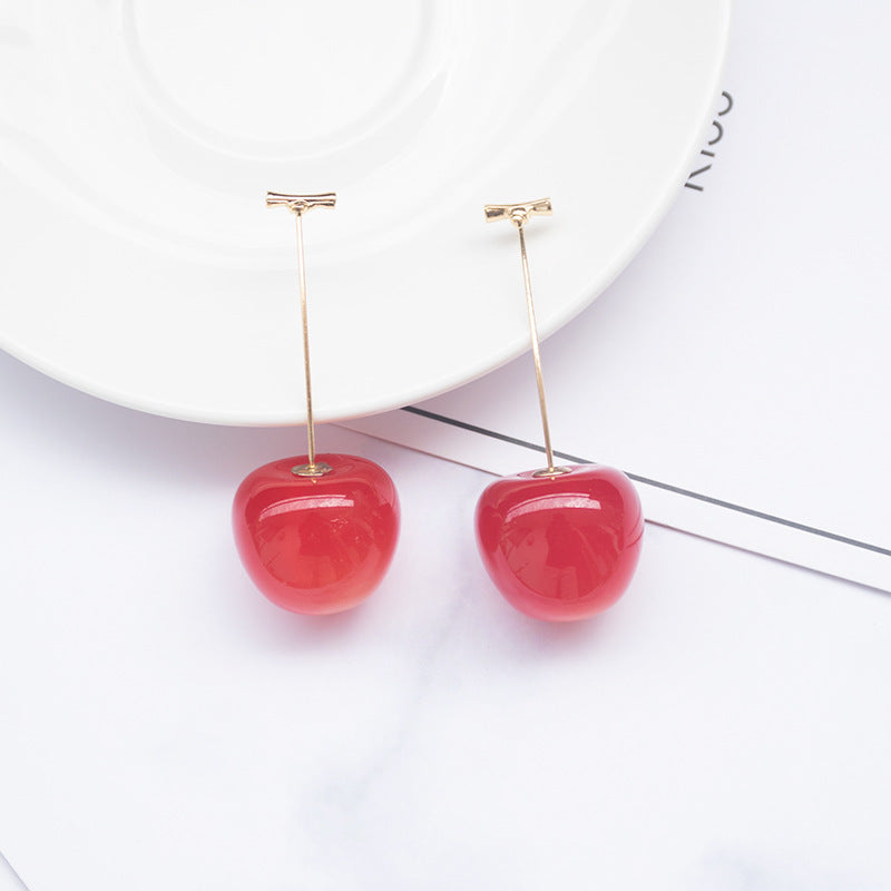Artistic Fruit-Inspired Drop Earrings Bowlift