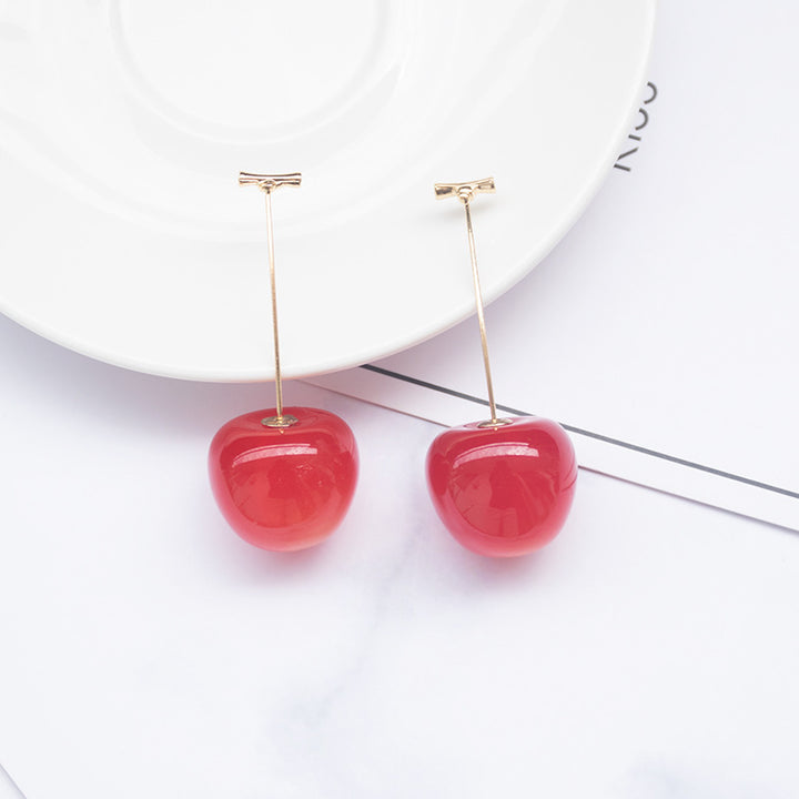 Artistic Fruit-Inspired Drop Earrings Bowlift