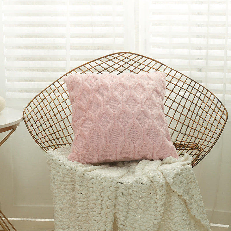 Textured Knit Cushion