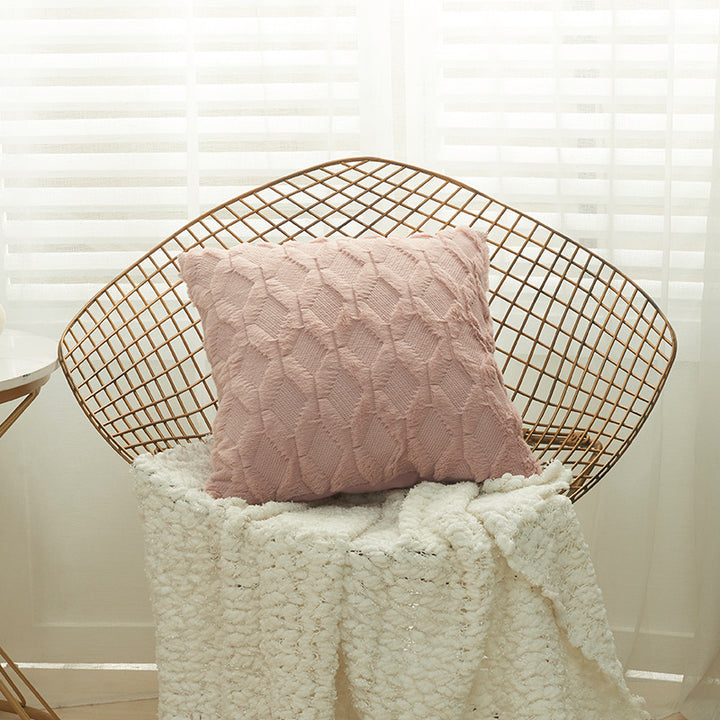 Textured Knit Cushion