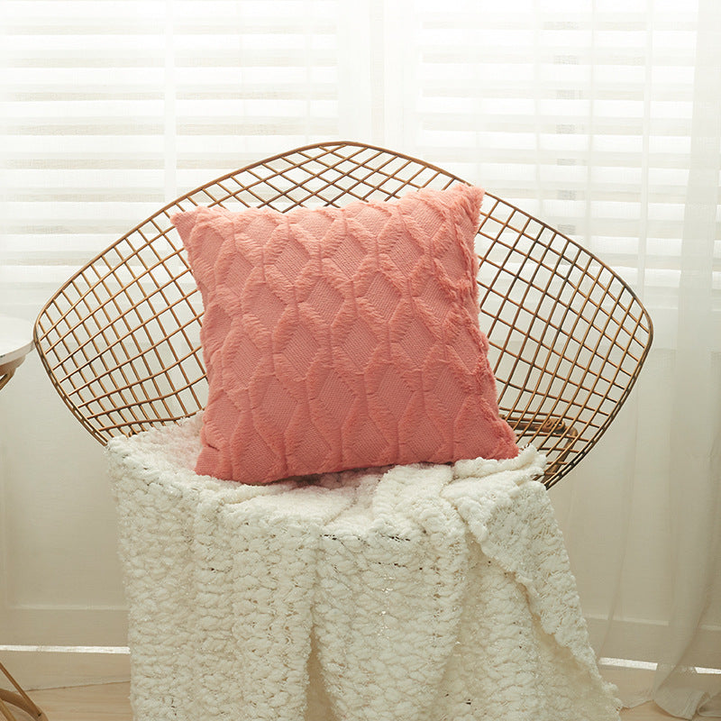 Textured Knit Cushion