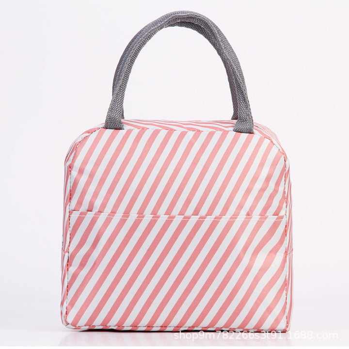 Insulated Flamingo Pattern Lunch Bag Bowlift