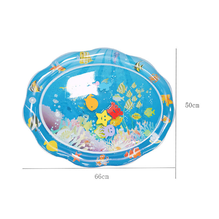 Unisex inflatable play mat with ocean design Bowlift