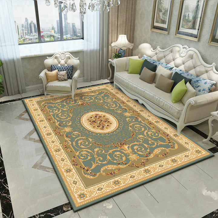 BowLift | Splendor Traditional Carpet Multicolor Floral Carpet Non-slip Washable Stain Resistant Carpet for Living Room