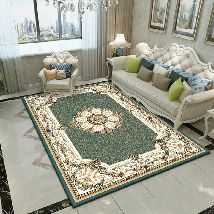 BowLift | Splendor Traditional Carpet Multicolor Floral Carpet Non-slip Washable Stain Resistant Carpet for Living Room