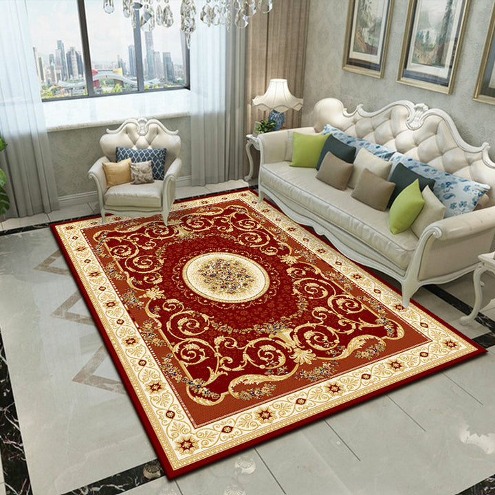BowLift | Splendor Traditional Carpet Multicolor Floral Carpet Non-slip Washable Stain Resistant Carpet for Living Room
