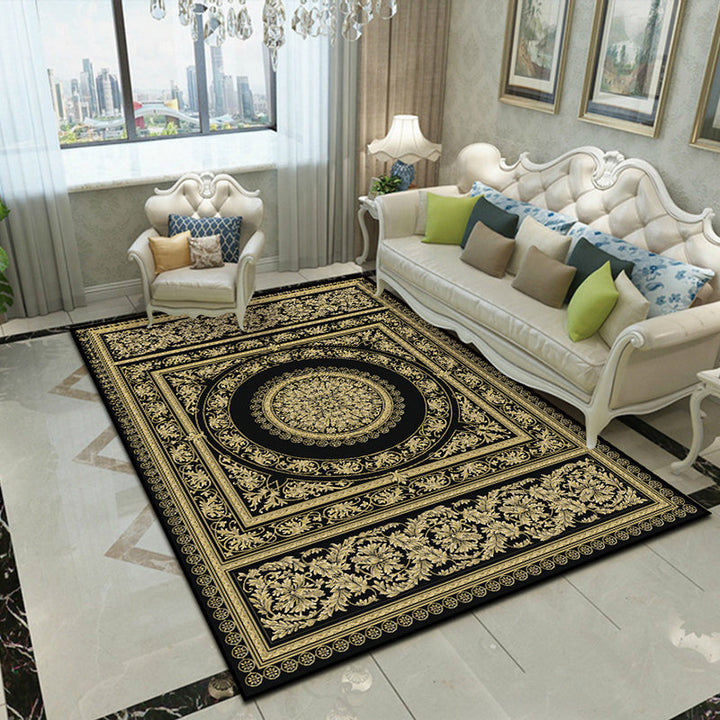 BowLift | Splendor Traditional Carpet Multicolor Floral Carpet Non-slip Washable Stain Resistant Carpet for Living Room