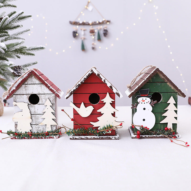 Decorative Wooden Birdhouse