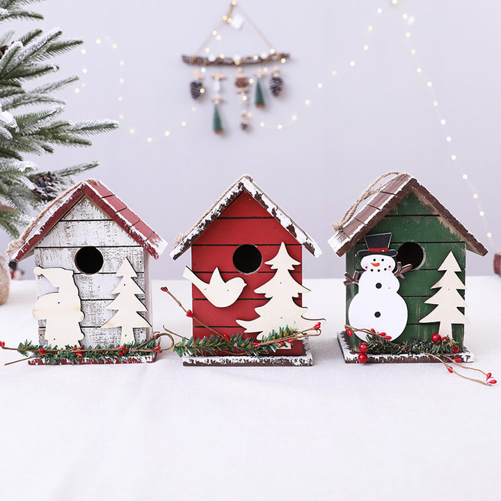 Decorative Wooden Birdhouse