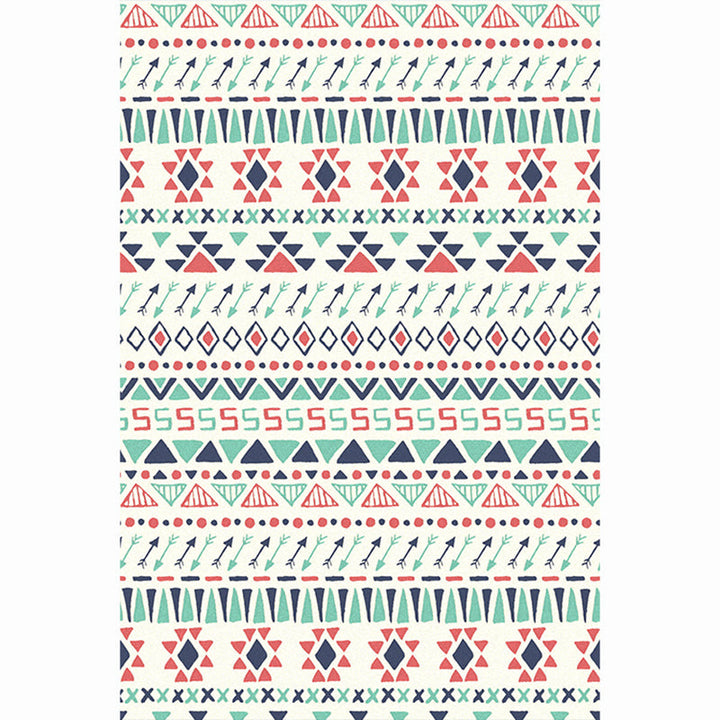 BowLift | Moroccan living room carpet More colors Printed carpet Cotton Non-slip Machine washable Pet-friendly carpet