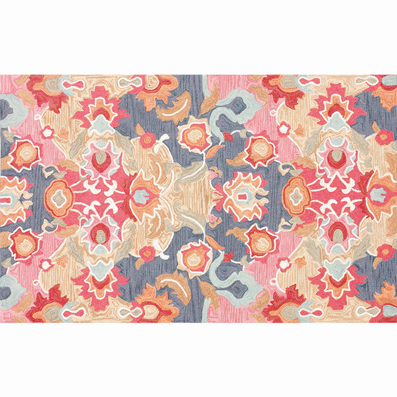 BowLift | Moroccan living room carpet More colors Printed carpet Cotton Non-slip Machine washable Pet-friendly carpet