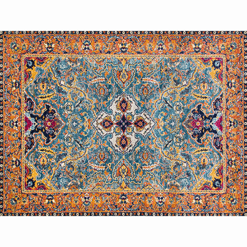 BowLift | Moroccan living room carpet More colors Printed carpet Cotton Non-slip Machine washable Pet-friendly carpet
