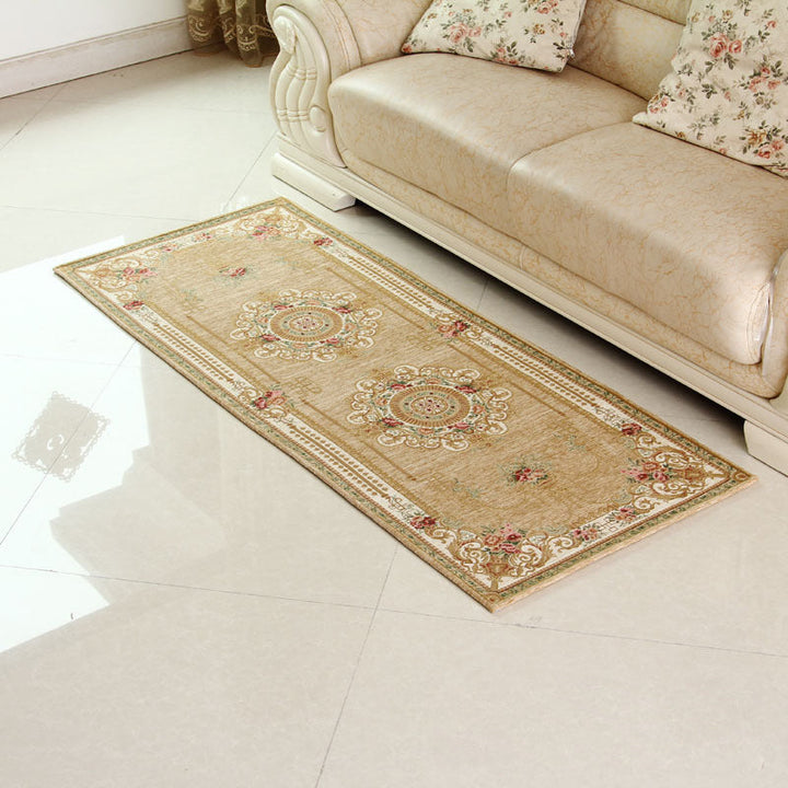 BowLift | Empire Peony Rug Multicolor Traditional Rug Synthetic Pet-Friendly Non-Slip Stain-Resistant Runner Rug for Home