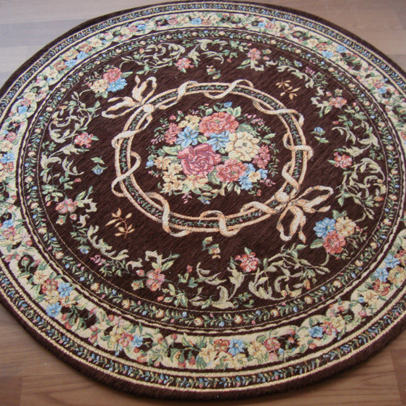 BowLift | Olden Multi-Colored Victoria Carpet Polypropylene Floral Carpet Non-Slip Back Stain Resistant Pet-Friendly Carpet for Bedroom