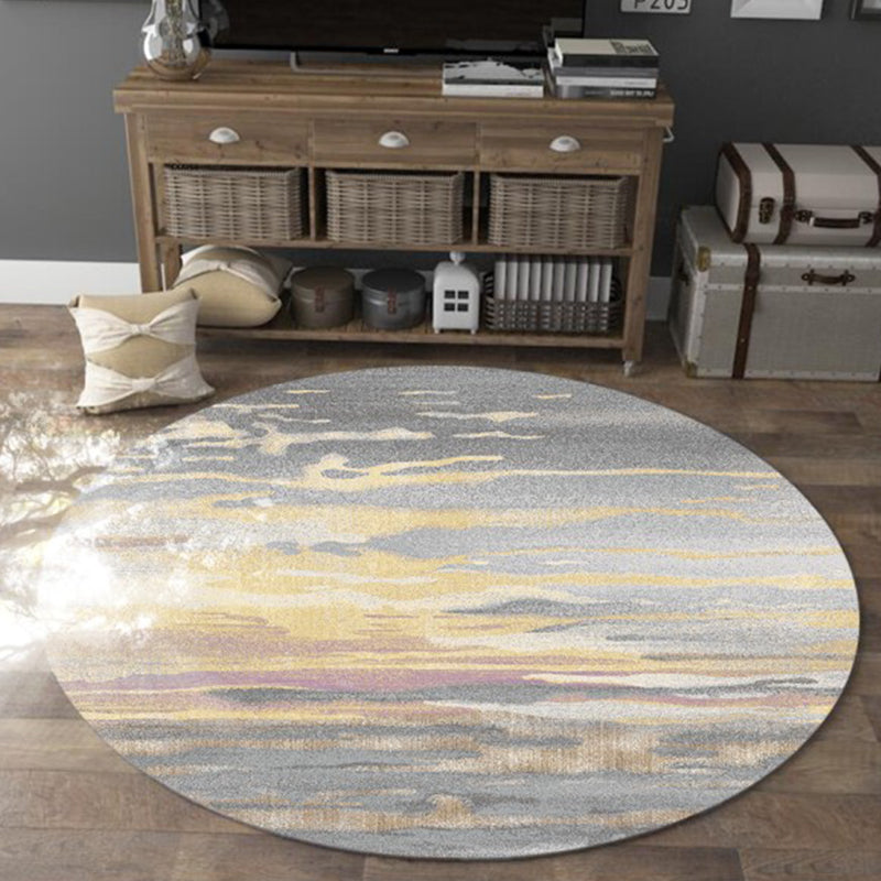 BowLift | Moroccan Abstract Indoor Runner Multicolored Synthetic Rug Non-Slip Back Stain Resistant Pet Friendly Rug for Living Room