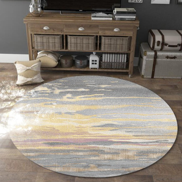 Moroccan abstract indoor carpet multicolored synthetic carpet non-slip backing stain-resistant pet-friendly carpet for the living room | Bowlift
