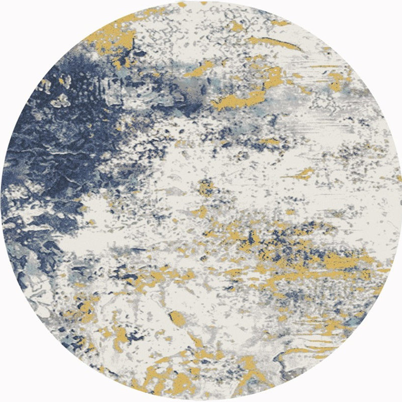 Moroccan abstract indoor carpet multicolored synthetic carpet non-slip backing stain-resistant pet-friendly carpet for the living room | Bowlift